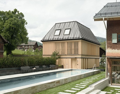Badehaus Hotel Hirschen, Schwarzenberg – © Adolf Bereuter Badehaus Hotel Hirschen, Schwarzenberg