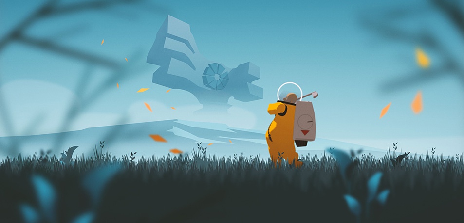 Videospiel "Golf Club Nostalgia"