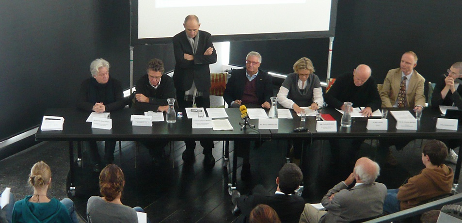 Pressekonferenz zum Obernbergersee, 2010