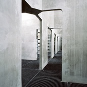 Archivebene – ehemalige Malzsilos, Zustand nach der Transformation, 2005; Foto: Lukas Schaller