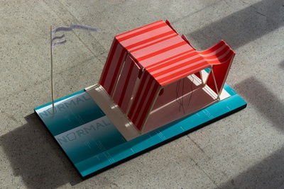 Ausstellung in der "Auslage" des HDA