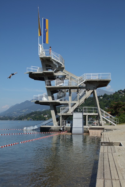 Sprungturm Millstatt, Hohengasser Wirnsberger Architekte