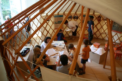 Ausstellung Nomaden im Raum für Architektur