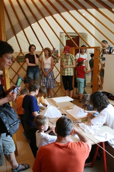 Ausstellung Nomaden im Raum für Architektur