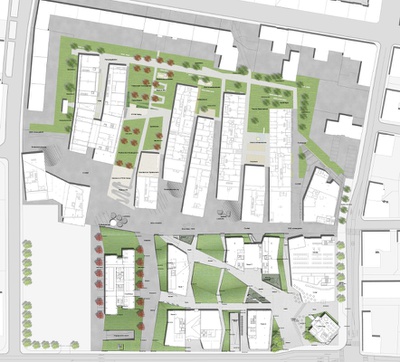 Übersicht Areal Stadtwerk Lehen
