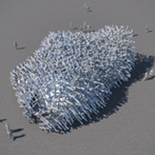 Emotion in Architecture: 1:1 Modell der parametrischen Wandkonstruktion eines Pavillons von Studierenden – © Rendering: © soma Emotion in Architecture: 1:1 Modell der parametrischen Wandkonstruktion eines Pavillons von Studierenden