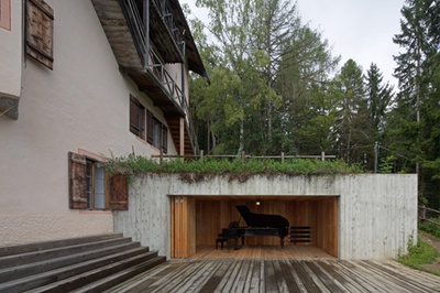 bergmeisterwolf architekten - Außenansicht - Haus Briol – © Günter Richard Wett bergmeisterwolf architekten - Außenansicht - Haus Briol