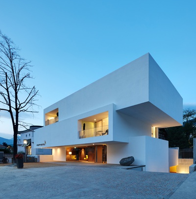 bergmeisterwolf architekten - Außenansicht - Hotel Pupp – © Günter Richard Wett bergmeisterwolf architekten - Außenansicht - Hotel Pupp
