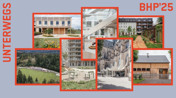 Preisträger*innen: Waldarena (Kärnten) / Erweiterung Firmenzentrale Windkraft Simonsfeld (Niederösterreich) / House of Schools (Oberösterreich) / Loft-Flügel (Wien) / Domcenter Linz (Oberösterreich) / Museum Bezau (Vorarlberg) / Hotel und Wohnen am Hirschengrün (Salzburg)