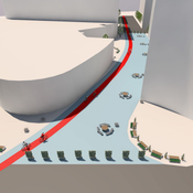 Campus Wifi, autofreie Zone – © FH Salzburg, Smart Buildings in Smart Cities Campus Wifi, autofreie Zone