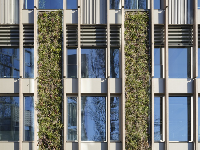 Bürogebäude Woodworks im Omega Büropark, München
