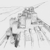 Terrassierte Gärten