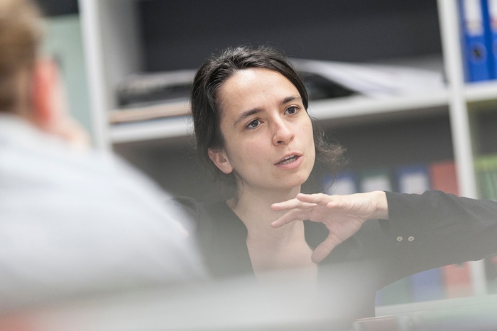 Künstlerin Katharina Kapsamer