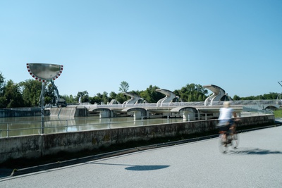 Wasserkraftwerk Sohlstufe Lehen