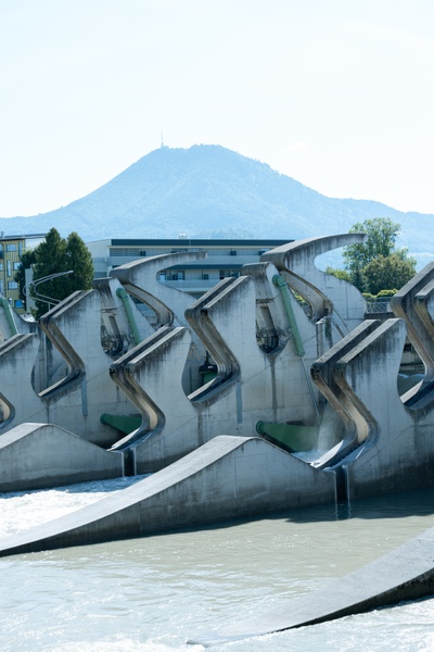Wasserkraftwerk Sohlstufe Lehen