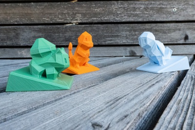Pokémon-Figuren aus dem 3D-Drucker – © Sybille Salbrechter/FH Salzburg Pokémon-Figuren aus dem 3D-Drucker
