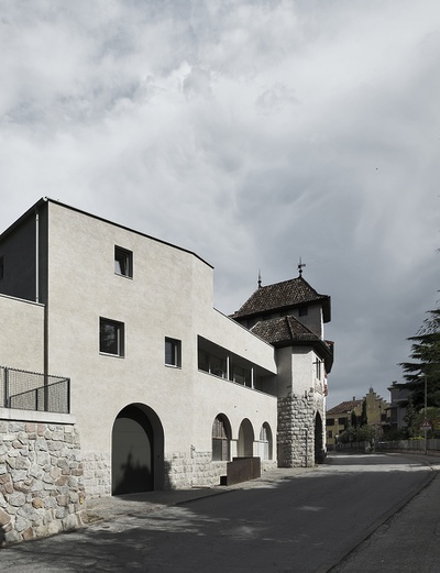 Meran: Wohnhaus K, Höller und Klotzner Architekten – © Oskar Da Riz Meran: Wohnhaus K, Höller und Klotzner Architekten