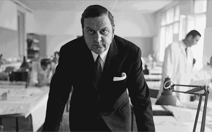 Filmstill "Er flog voraus"