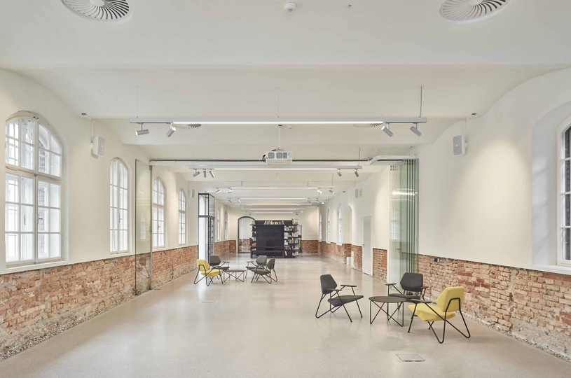 Ausstellungsfläche Architekturhaus Salzburg – © Volker Wortmeyer Ausstellungsfläche Architekturhaus Salzburg