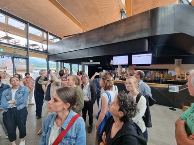 Talstation der Schafbergbahn, Foyer