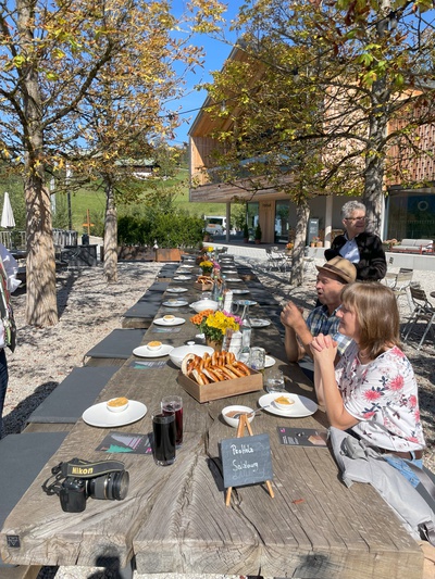 Mittagspause im Kulturhof Stanggass