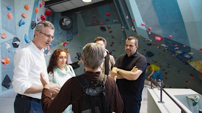 Jury Architekturpreis 2018: Architektin Laura Spinadel, Vorsitzende, Univ.-Prof. DI Christian Kühn und Architekt Stefan Marte (Preisträger Landesarchitekturpreis 2016)