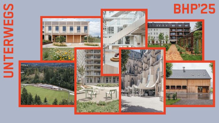 Preisträger*innen: Waldarena (Kärnten) / Erweiterung Firmenzentrale Windkraft Simonsfeld (Niederösterreich) / House of Schools (Oberösterreich) / Loft-Flügel (Wien) / Domcenter Linz (Oberösterreich) / Museum Bezau (Vorarlberg) / Hotel und Wohnen am Hirschengrün (Salzburg)