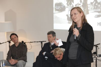 Shared Space – Perspektiven für eine neue Kultur des öffentlichen Raums – HDA-Geschäftsführerin Eva Guttmann