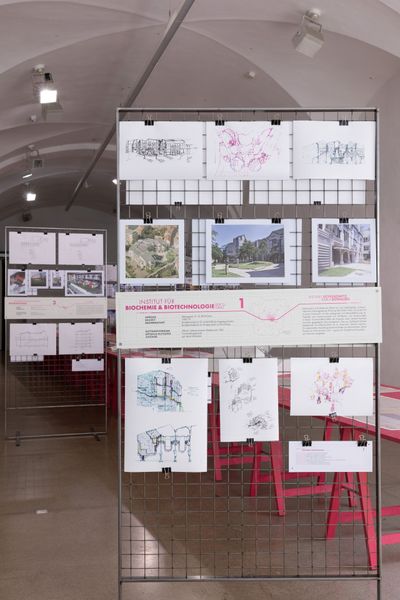 Ausstellungsansichten "Grazer Schule"