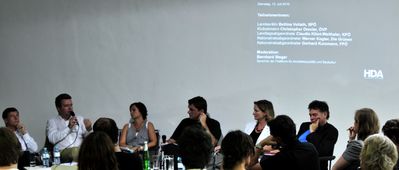 Gespräch zum Thema Baukultur und Architekturpolitik anlässlich der steiermärkischen Landtagswahl 2010