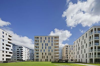O3 - Olympisches Dorf, Innsbruck; Architektur: ARGE reitter_architekten, eck & reiter