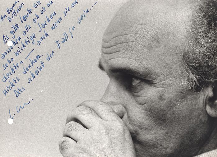 Porträt von Leopold Gerstel, 1980