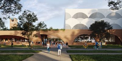 Studierendenzentrum der Rice University / Rice Student Center, Miró Rivera Architects, Rendering