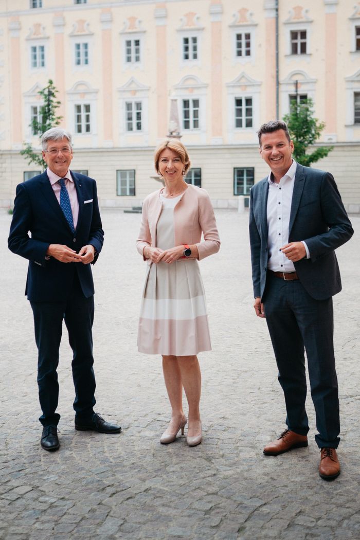 LH Kaiser, LHStvin Schaunig, LR Fellner