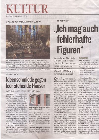 Kleine Zeitung_2016.01.10_Ideenschmiede gegen leer stehende Häuser