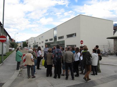 "Wohnen an der Premstraße" – Baustellenbesichtigung mit Fügenschuh Hrdlovics