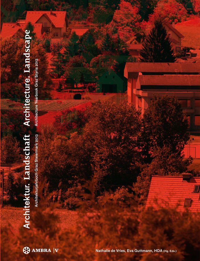 Cover Architektur. Landschaft Jahrbuch 2013