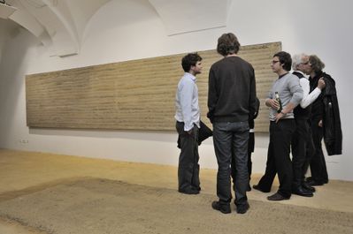 Ausstellungseröffnung Martin Rauch - Erosion
